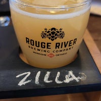Photo taken at Rouge River Brewing Company by Mike B. on 1/27/2023
