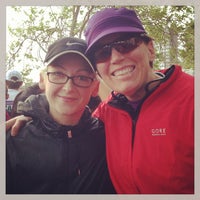 Photo taken at San Francisco Rock and Roll 13.1 Finish Line by Amanda W. on 4/7/2013