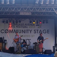 Photo taken at Milwaukee Avenue Arts Fest by X X. on 7/1/2013