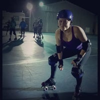 Photo taken at The Lot - SFV Roller Derby by Malia S. on 2/13/2014