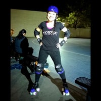 Photo taken at The Lot - SFV Roller Derby by Malia S. on 2/20/2014
