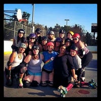 Photo taken at The Lot - SFV Roller Derby by Malia S. on 3/19/2014