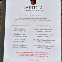 Photo taken at Laetitia Vineyard &amp;amp; Winery by Denton B. on 12/5/2022
