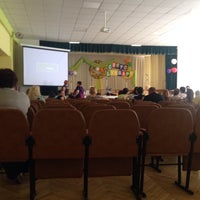 Photo taken at Школа 252 by Nikolay S. on 5/22/2015