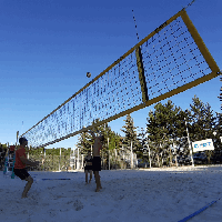 Photo taken at Beach Volleyball by Dupik D. on 6/27/2019