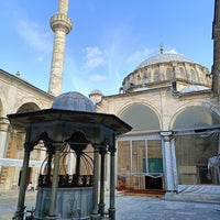 Photo taken at Laleli Mosque by Erol U. on 9/2/2023