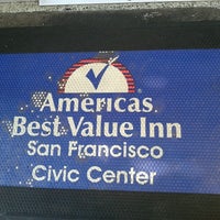 Photo taken at America&amp;#39;s Best Value Inn Golden Gate by Michael H. on 11/1/2013