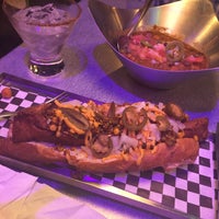 Photo taken at Samson&amp;#39;s Gourmet Hot Dogs by Angela B. on 10/3/2015