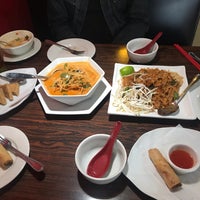 Photo taken at Sikhay Thai Lao Restaurant &amp;amp; Boba Tea by Angela B. on 12/16/2018