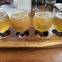 Photo taken at Thompson Island Brewing Company by Bobby Z. on 2/21/2023