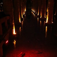 Photo taken at Basilica Cistern by Wizard B. on 4/13/2013