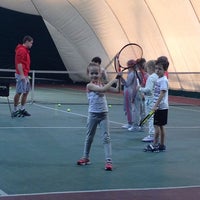 Photo taken at Академия тенниса by Наталия Б. on 2/6/2014