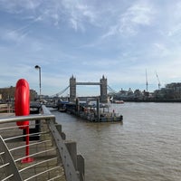Photo taken at Tower of London Riverside Walk by Fatimah A. on 2/10/2023