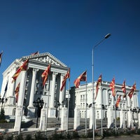 Photo taken at Government of the Republic of Macedonia by Alperen D. on 6/7/2019