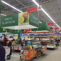 Photo taken at Auchan by Alexey G. on 3/8/2016