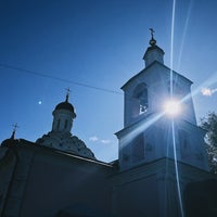 Photo taken at Церковь Живоначальной Троицы в Хорошево-Мневниках by Antøine A. on 9/26/2018