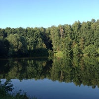 Photo taken at Тарелочкин пруд by Marina on 8/8/2013