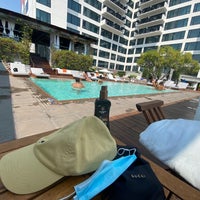Photo taken at The Pool at Mondrian Hotel by Faris on 8/22/2020