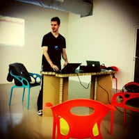 Photo taken at Impact Hub Roma by Mara M. on 10/24/2012