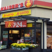 Photo taken at Kaiser&amp;#39;s by Treptower on 10/10/2012