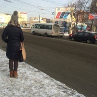 Photo taken at Остановка «Детский мир» by Anton N. on 12/12/2014