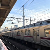 Photo taken at Hikifune Station (TS04) by KyαN on 2/8/2024