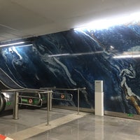 Photo taken at metro Zenit by AnnaMartynova on 5/13/2018