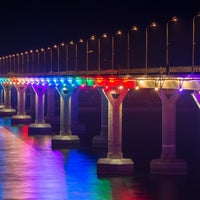 Photo taken at Волгоградский мост by Светлана М. on 6/14/2021