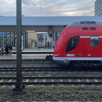 Photo taken at Mannheim Hauptbahnhof by Lorenza B. on 11/5/2023