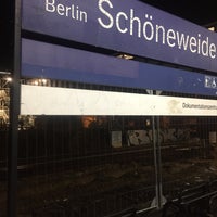 Photo taken at Bahnhof Berlin Schöneweide by Lorenza B. on 12/16/2019