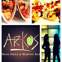 Photo taken at Arkos Mojo Grill &amp;amp; Martini Bar by Arkos M. on 3/5/2014