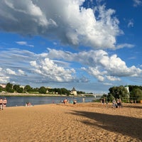 Photo taken at Городской пляж by Alexey N. on 7/5/2022