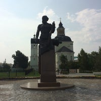 Photo taken at Памятник Никите Демидову by Alexandrina on 8/1/2016