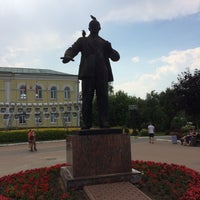 Photo taken at Памятник Ленину by Alexandrina on 8/2/2016