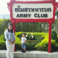 Photo taken at Thai Army Club Viphavadi by Ronamedo N. on 2/26/2017