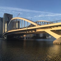 Photo taken at 築地大橋 by 政明 眞. on 6/19/2015