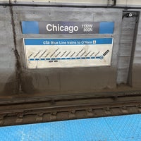 Photo taken at CTA - Chicago (Blue) by Shane B. on 4/13/2024