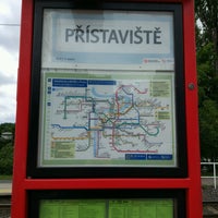 Photo taken at Přístaviště (tram) by Tom P. on 8/3/2016