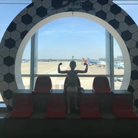 Photo taken at Gate A49 by Evi D. on 6/26/2018