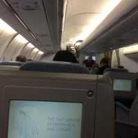 Photo taken at Finnair Flight AY005 by Igor L. on 12/8/2012