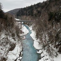 Photo taken at Shirahige Falls by Namu G. on 3/24/2024