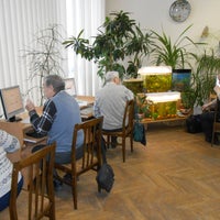 Photo taken at Районний інформаційний центр - Бібліотека ім. М. Костомарова by Svetlana О. on 2/11/2014