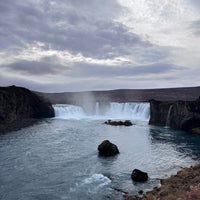 Photo taken at Goðafoss by Abdulla on 10/1/2023