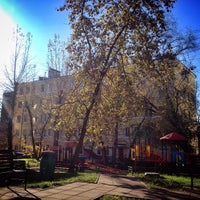 Photo taken at Детская Площадка перед МАМИ by MacDima on 10/14/2013