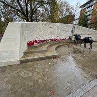 Photo taken at Animals In War Memorial by Mike M. on 11/18/2023