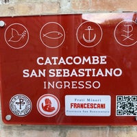Photo taken at Catacombe di San Sebastiano by Mike M. on 11/18/2022