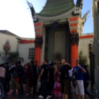 Photo taken at Norma Shearer&amp;#39;s Foot Prints -  Grauman&amp;#39;s Chinese  Theater by Lauren B. on 6/13/2014