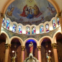 Photo taken at Parish Church of Our Lady of Peace by Roza R. on 12/2/2012