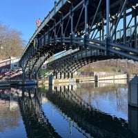 Photo taken at Lichtensteinbrücke by ˈakiːm S. on 2/24/2024
