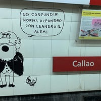 Photo taken at Estación Callao - Maestro Alfredo Bravo [Línea B] by Carlos C. on 6/25/2019